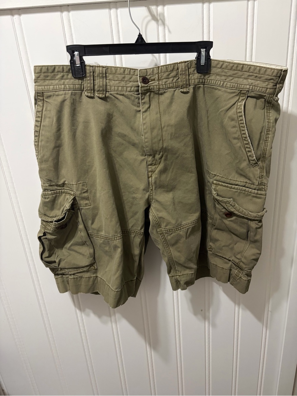 Polo Ralph Lauren Gellar Cargo Shorts Men’s 42 Olive Green Classic Chino Twill